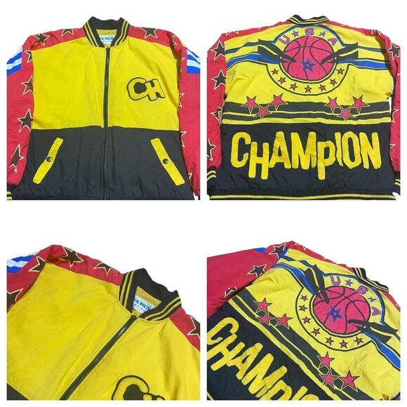 Vintage Bomber Champion USA Medium